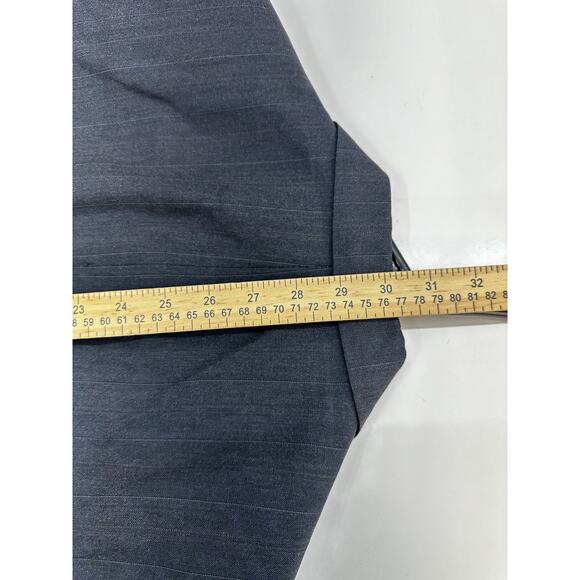 Tailors Row Finery Mens Suit Coat Size Unknown Gray Two Button Up Single Breast - Picture 15 of 16